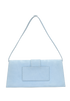 Le Bambino Long, &pound;280, Handbags, Light Blue, Suede, Back view